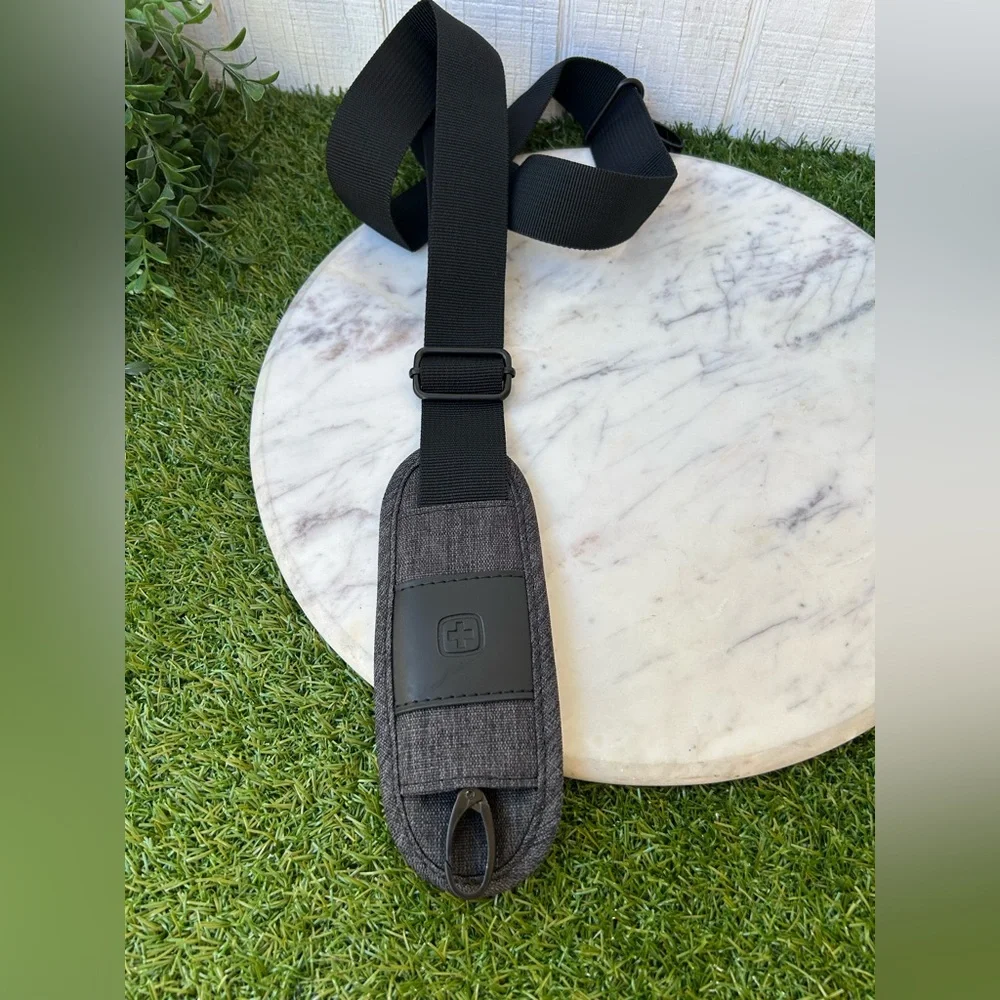 Adjustable Black Crossbody Strap